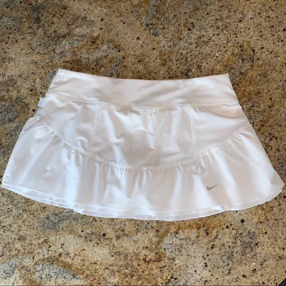 Nike White Tennis Skirt